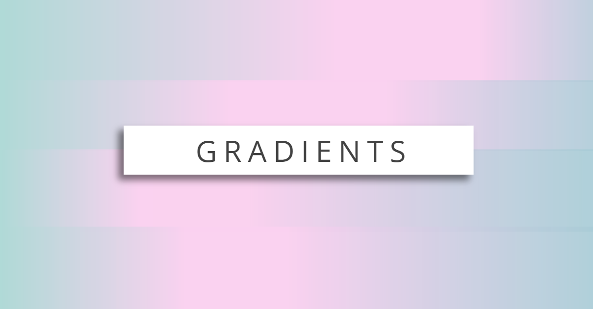What are gradients
