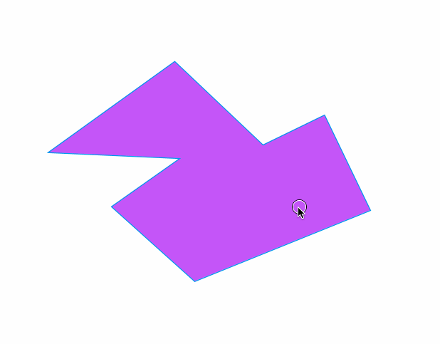 Moving Vector Path Points